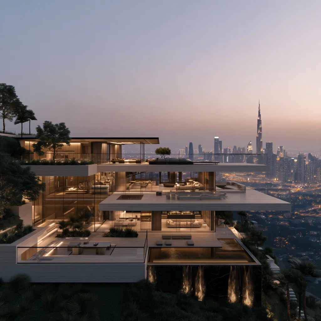 Architectural interior render